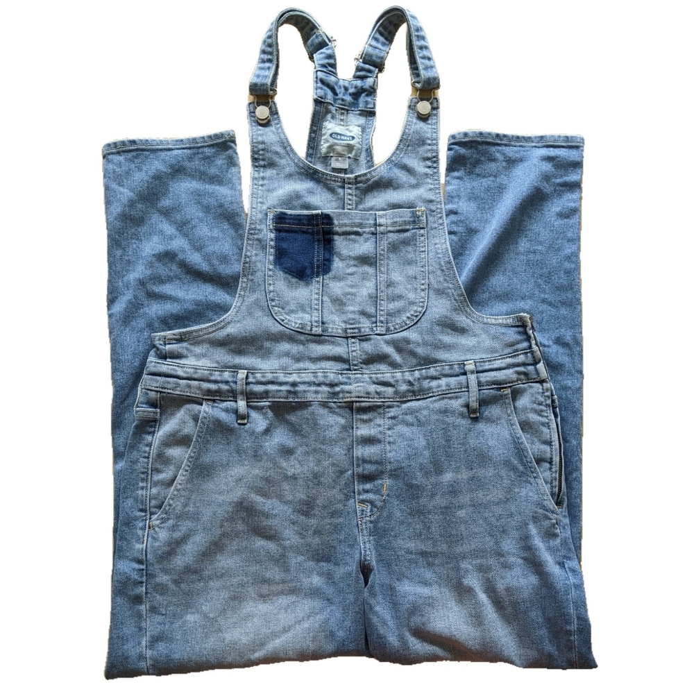 Old Navy women's denim overalls